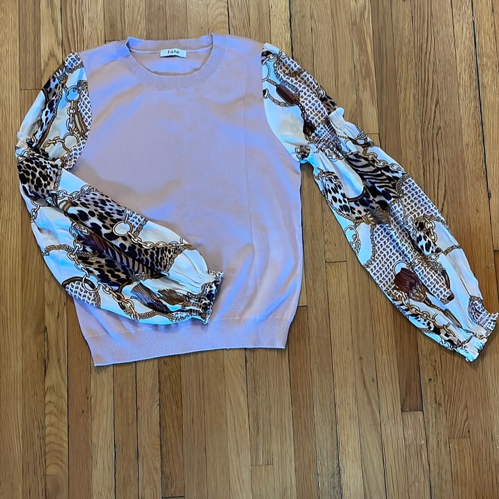 Fate Blush Pink Sweater